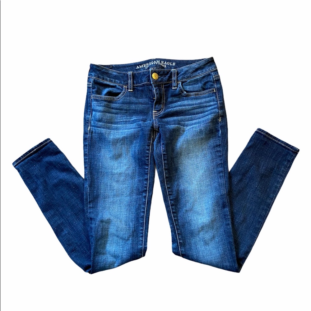 AMERICAN EAGLE Jegging Skinny Jeans Sz 4